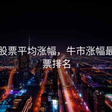 牛市股票平均涨幅，牛市涨幅最大股票排名