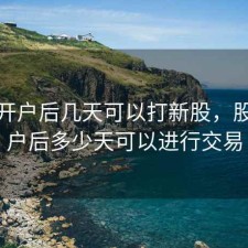 股票开户后几天可以打新股，股票开户后多少天可以进行交易