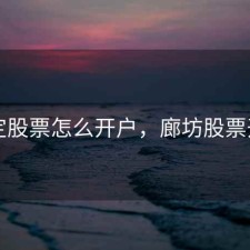 保定股票怎么开户，廊坊股票开户
