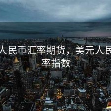 美元人民币汇率期货，美元人民币汇率指数