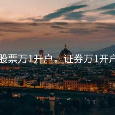 股票万1开户，证券万1开户
