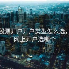 网上股票开户开户类型怎么选，股票网上开户选哪个