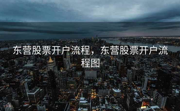 东营股票开户流程，东营股票开户流程图  第2张