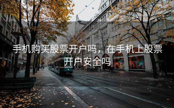 手机购买股票开户吗，在手机上股票开户安全吗  第1张